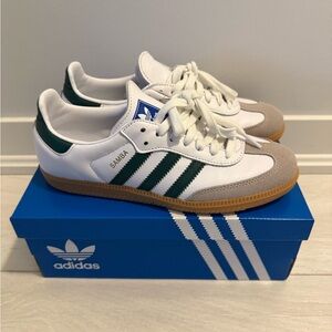 Samba | white/green/gum | women’s 8